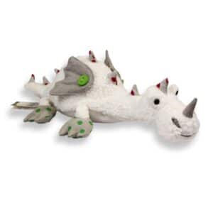 Kuscheltier Drache Friedrich mit Hirsebauch