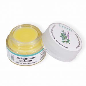 Balsam Erkältungsbalsam 30ml mit Bienenwachs, Jojoba und feinsten ätherischen Ölen