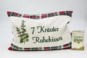 7 Kräuter Kissen 30 x 20 mit Hirseschalen