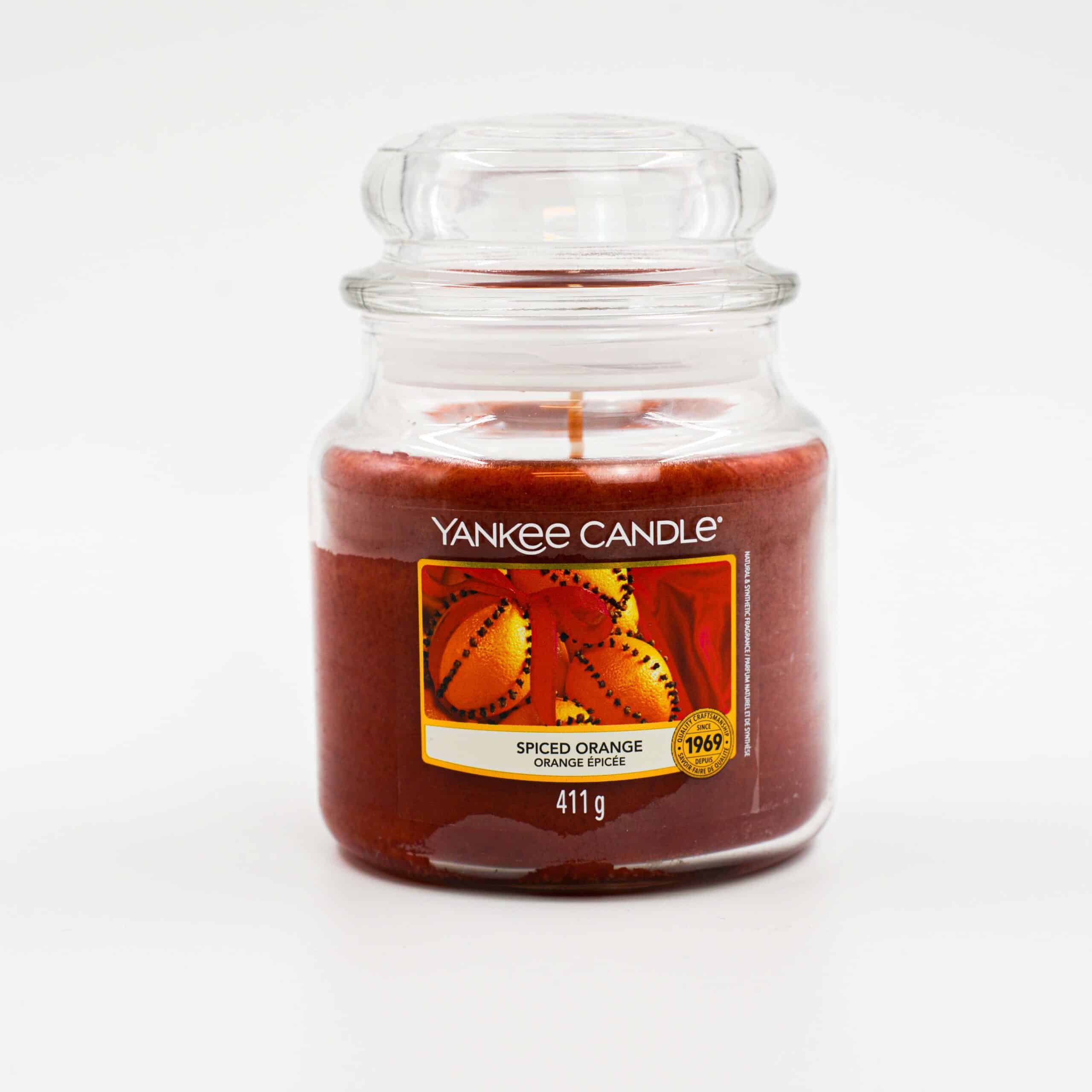 Yankee Candle Spiced orange große Kerze